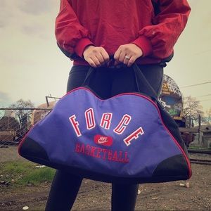 Nike Air Force Basketball gym sports bag duffle